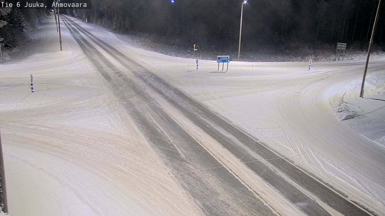 Kelikamerat Kuva Tie 6 Juuka, Ahmovaara, Juuka, Pohjois-Karjala