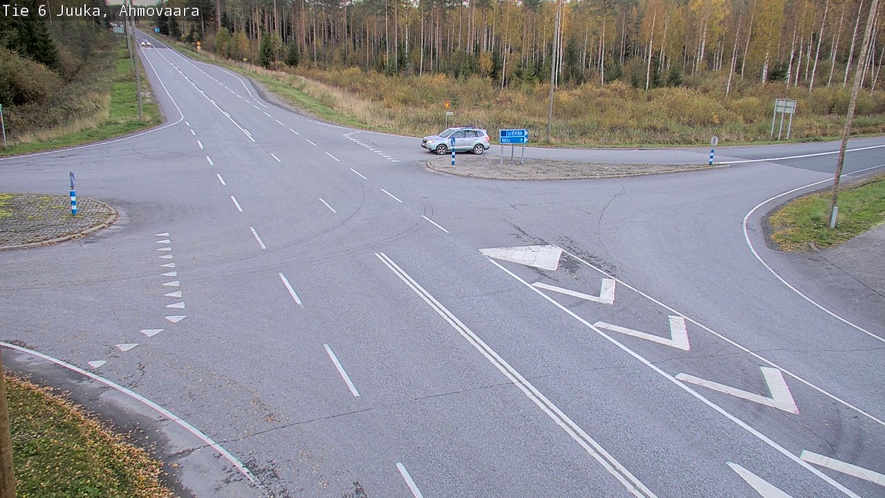 Weather Camera Image Road 6 Juuka, Ahmovaara, Juuka, Pohjois-Karjala