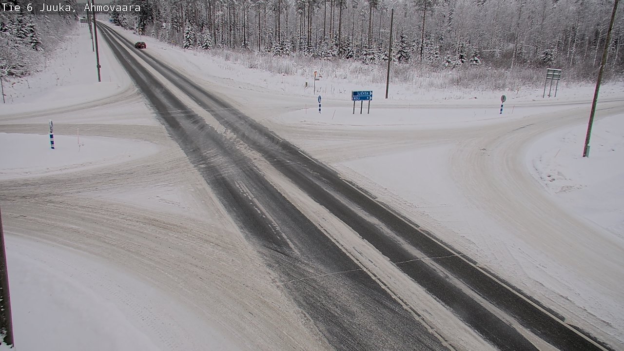 Kelikamerat Kuva Tie 6 Juuka, Ahmovaara, Juuka, Pohjois-Karjala