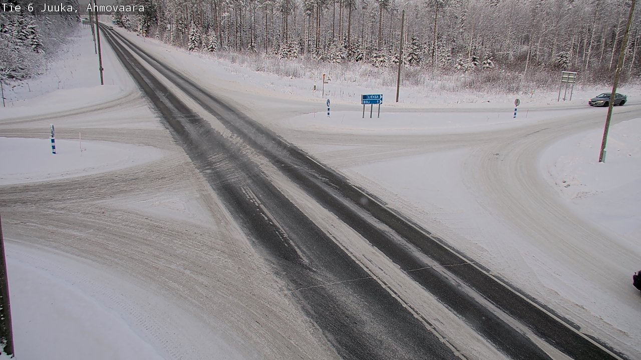 Weather Camera Image Road 6 Juuka, Ahmovaara, Juuka, Pohjois-Karjala