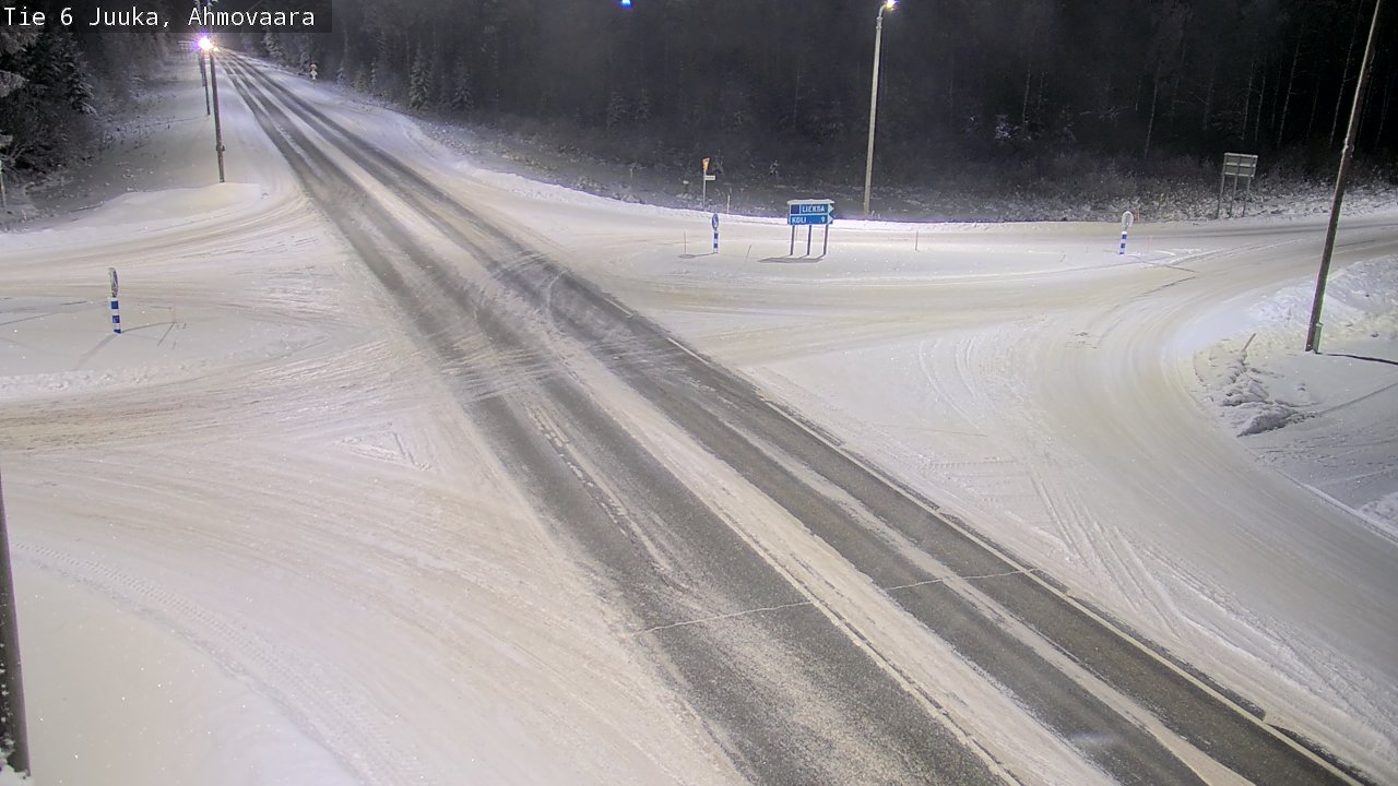 Kelikamerat Kuva Tie 6 Juuka, Ahmovaara, Juuka, Pohjois-Karjala