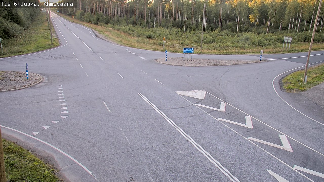Kelikamerat Kuva Tie 6 Juuka, Ahmovaara, Juuka, Pohjois-Karjala