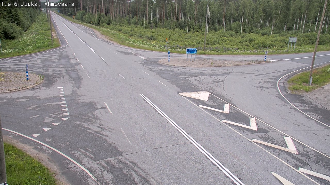 Kelikamerat Kuva Tie 6 Juuka, Ahmovaara, Juuka, Pohjois-Karjala