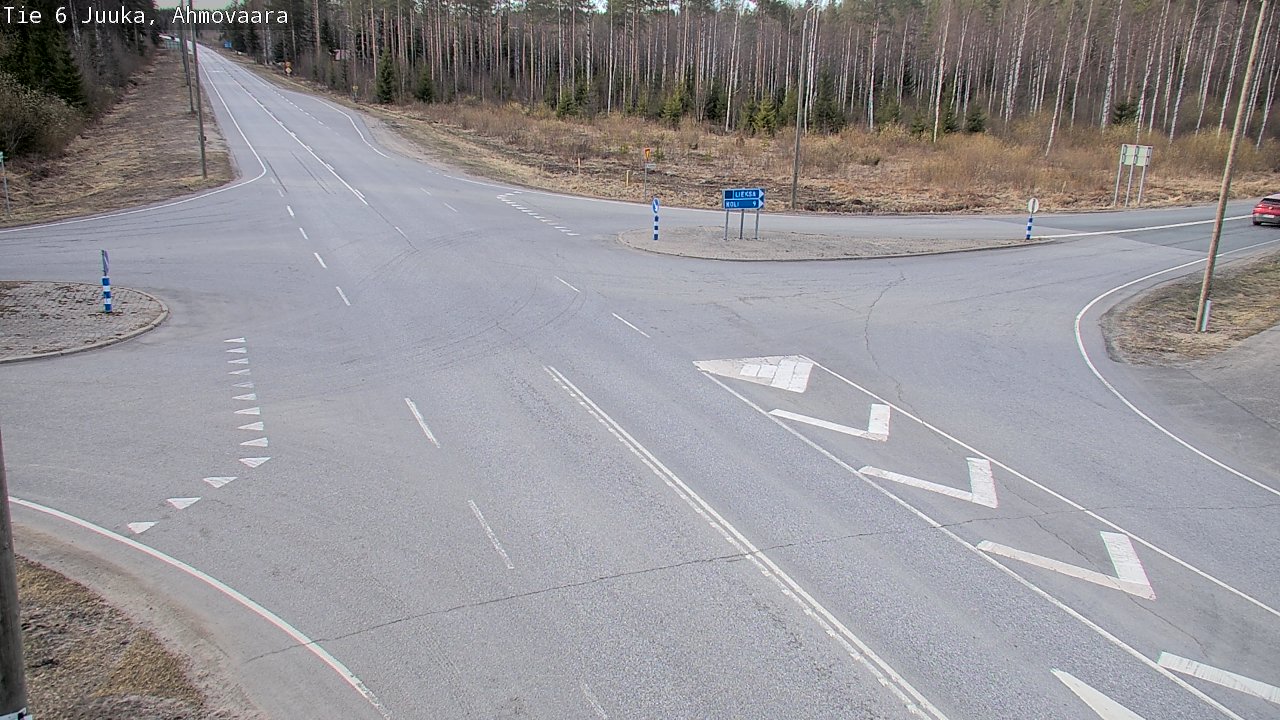 Weather Camera Image Road 6 Juuka, Ahmovaara, Juuka, Pohjois-Karjala