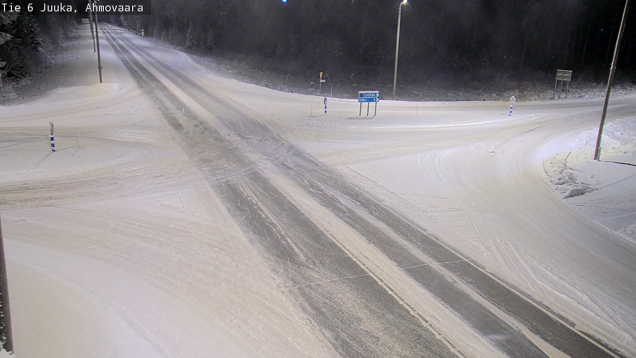 Kelikamerat Kuva Tie 6 Juuka, Ahmovaara, Juuka, Pohjois-Karjala