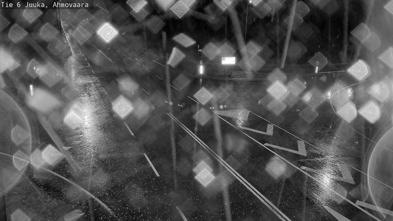 Weather Camera Image Väg 6 Juga, Ahmovaara, Juuka, Pohjois-Karjala