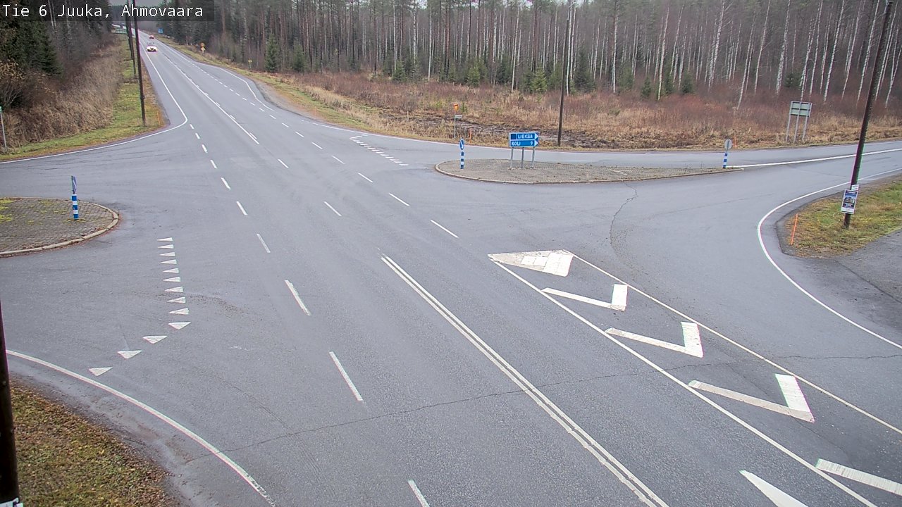 Kelikamerat Kuva Tie 6 Juuka, Ahmovaara, Juuka, Pohjois-Karjala