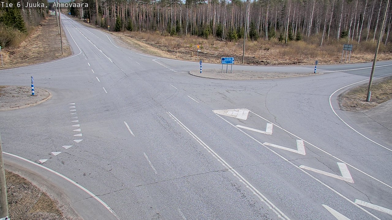Kelikamerat Kuva Tie 6 Juuka, Ahmovaara, Juuka, Pohjois-Karjala