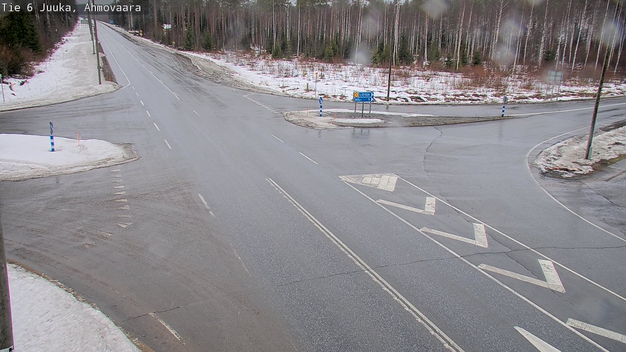 Weather Camera Image Road 6 Juuka, Ahmovaara, Juuka, Pohjois-Karjala