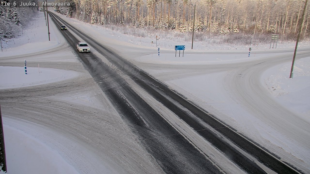 Weather Camera Image Road 6 Juuka, Ahmovaara, Juuka, Pohjois-Karjala