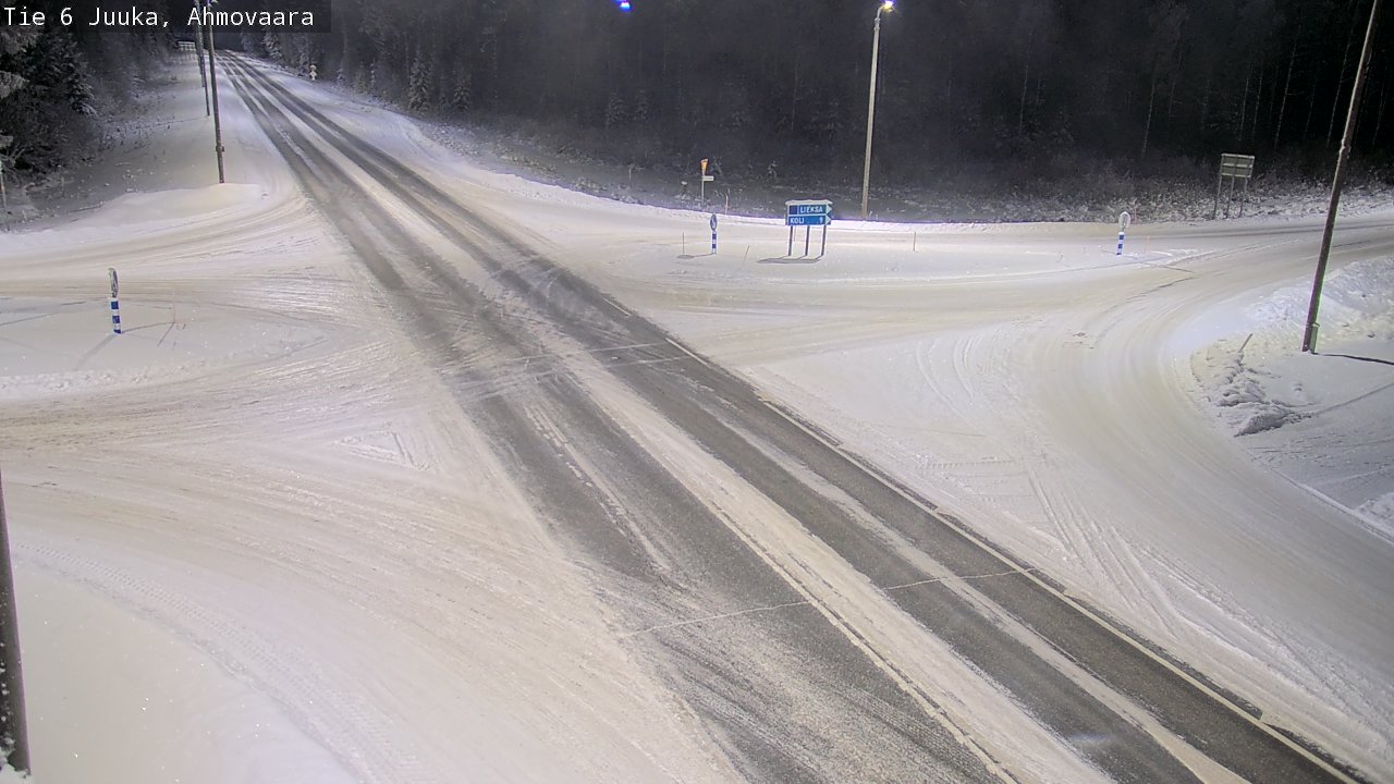 Kelikamerat Kuva Tie 6 Juuka, Ahmovaara, Juuka, Pohjois-Karjala