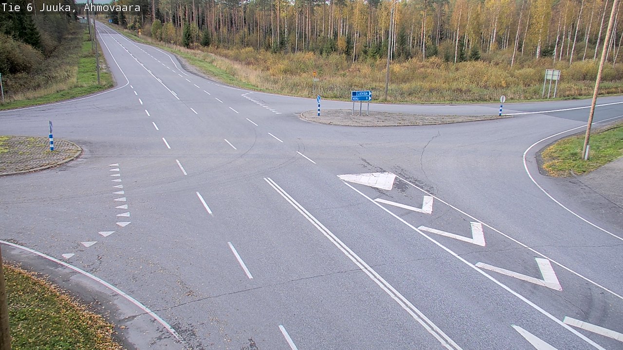 Kelikamerat Kuva Tie 6 Juuka, Ahmovaara, Juuka, Pohjois-Karjala