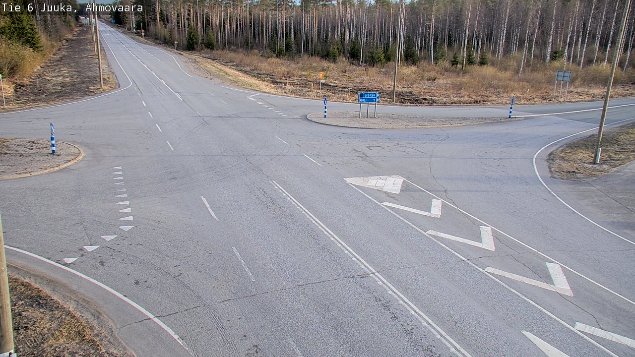 Kelikamerat Kuva Tie 6 Juuka, Ahmovaara, Juuka, Pohjois-Karjala