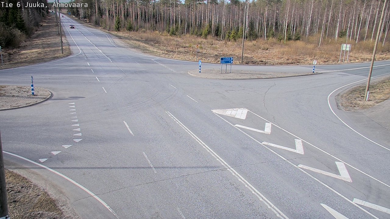 Weather Camera Image Road 6 Juuka, Ahmovaara, Juuka, Pohjois-Karjala