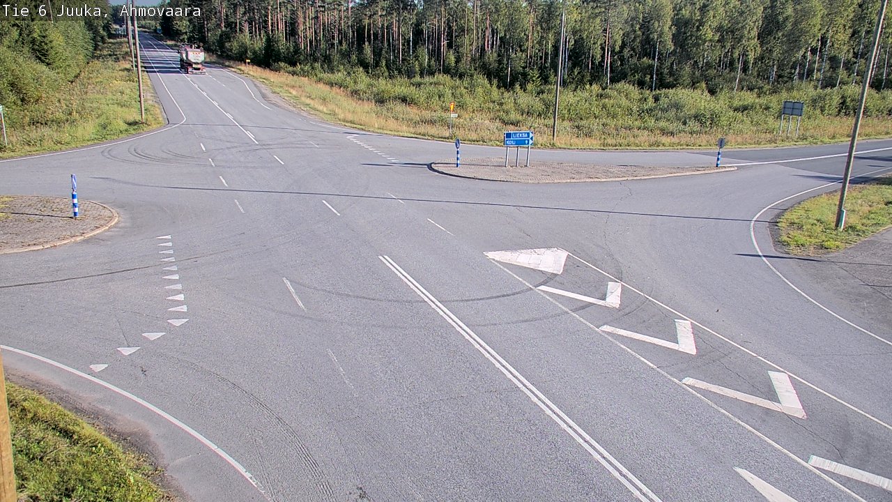 Weather Camera Image Road 6 Juuka, Ahmovaara, Juuka, Pohjois-Karjala