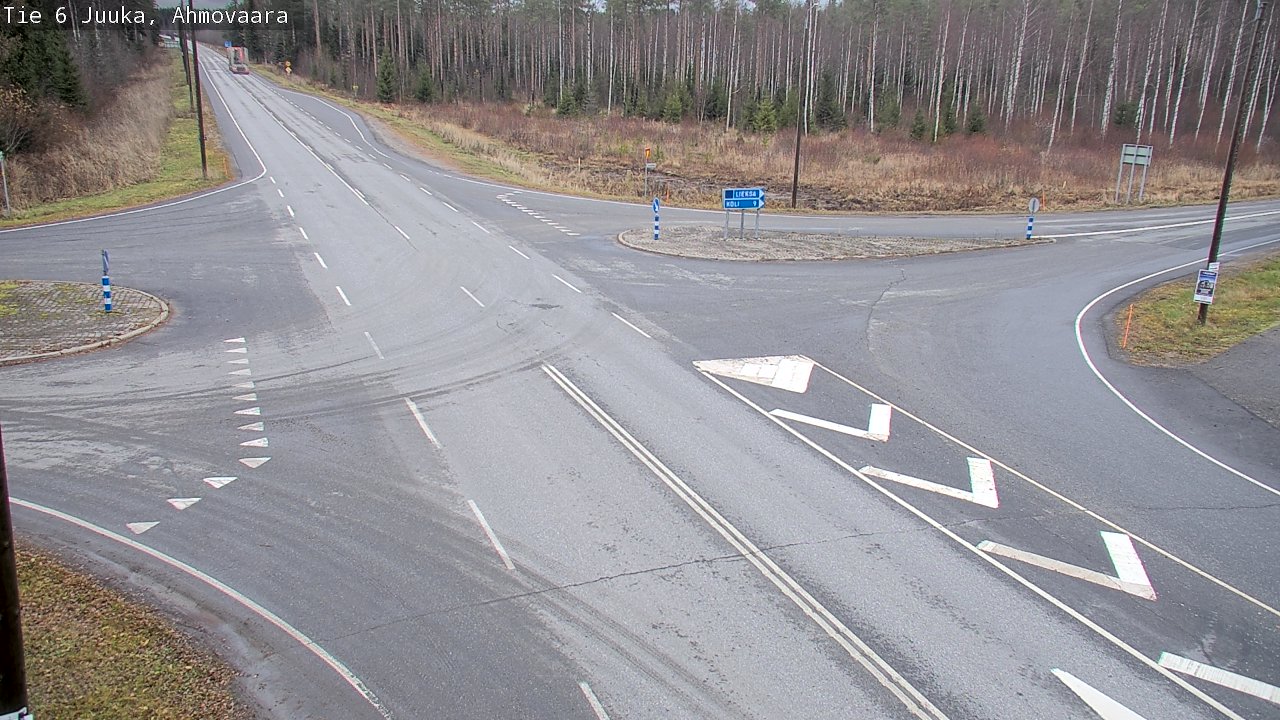 Weather Camera Image Road 6 Juuka, Ahmovaara, Juuka, Pohjois-Karjala
