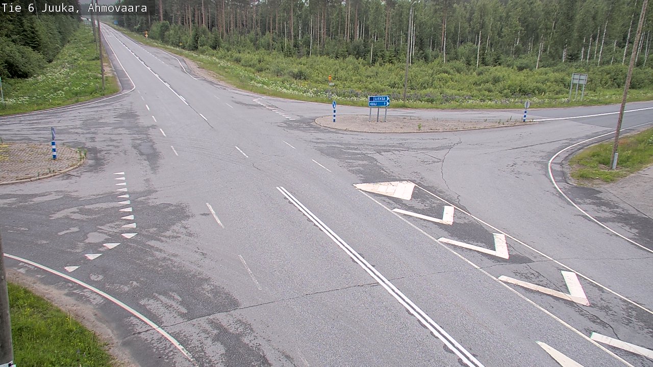 Kelikamerat Kuva Tie 6 Juuka, Ahmovaara, Juuka, Pohjois-Karjala