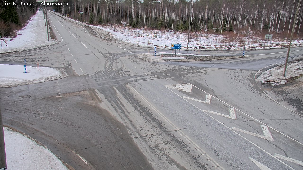 Kelikamerat Kuva Tie 6 Juuka, Ahmovaara, Juuka, Pohjois-Karjala