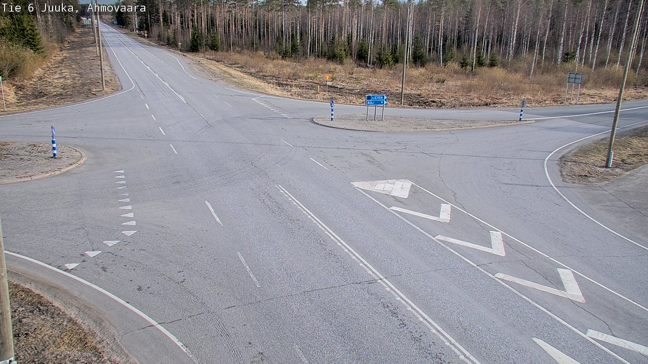 Kelikamerat Kuva Tie 6 Juuka, Ahmovaara, Juuka, Pohjois-Karjala