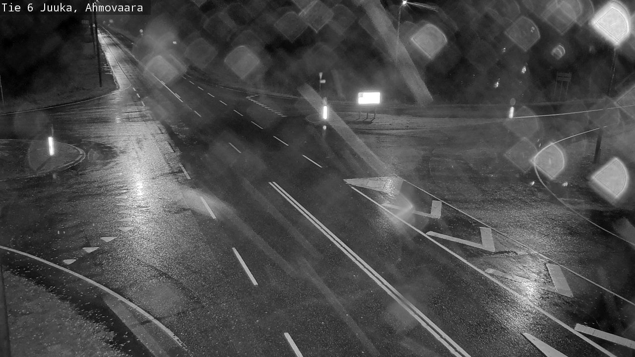 Weather Camera Image Väg 6 Juga, Ahmovaara, Juuka, Pohjois-Karjala