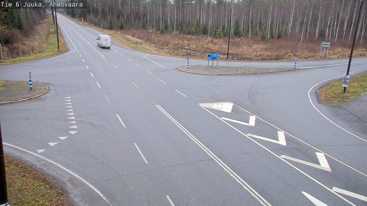 Kelikamerat Kuva Tie 6 Juuka, Ahmovaara, Juuka, Pohjois-Karjala