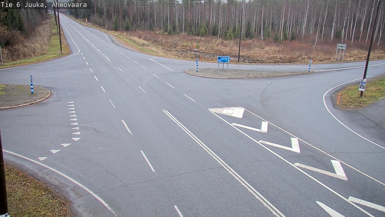 Kelikamerat Kuva Tie 6 Juuka, Ahmovaara, Juuka, Pohjois-Karjala