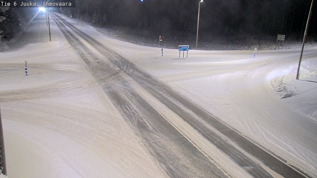 Kelikamerat Kuva Tie 6 Juuka, Ahmovaara, Juuka, Pohjois-Karjala