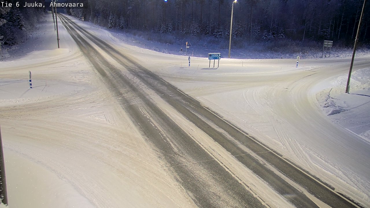 Kelikamerat Kuva Tie 6 Juuka, Ahmovaara, Juuka, Pohjois-Karjala