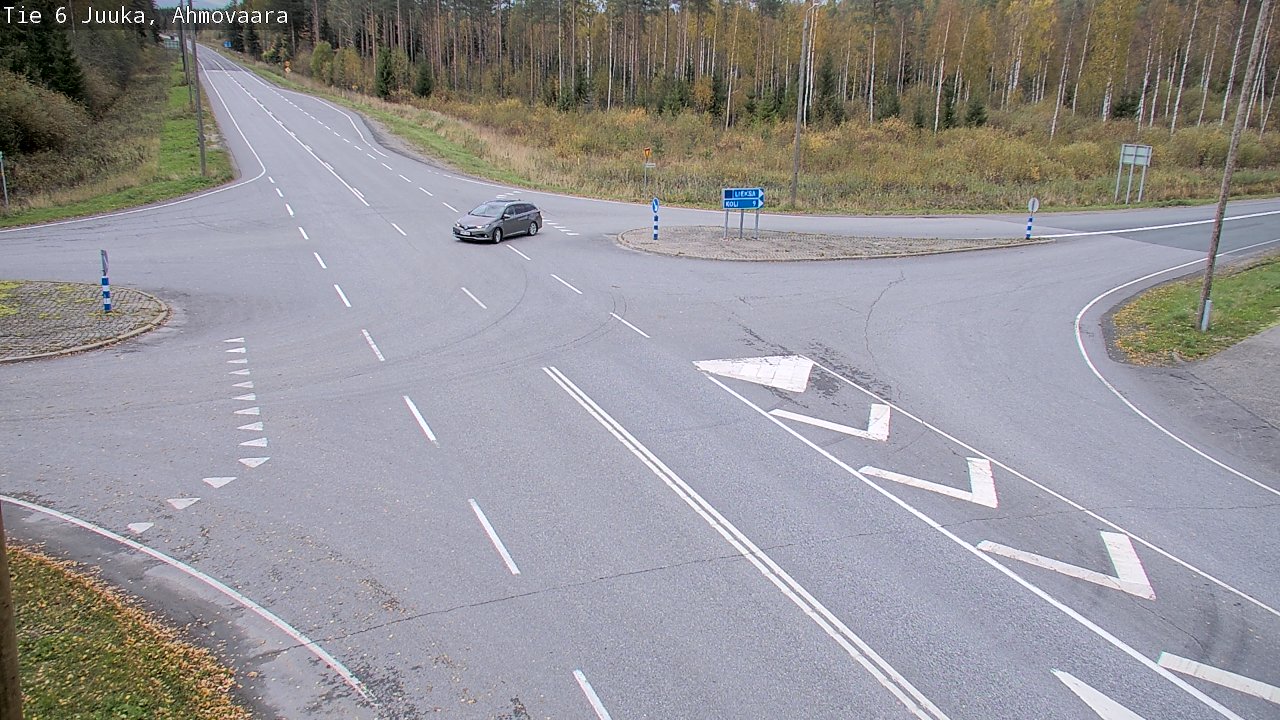 Kelikamerat Kuva Tie 6 Juuka, Ahmovaara, Juuka, Pohjois-Karjala