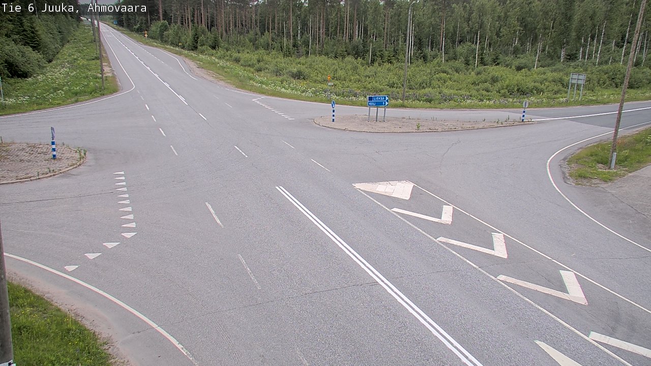 Kelikamerat Kuva Tie 6 Juuka, Ahmovaara, Juuka, Pohjois-Karjala