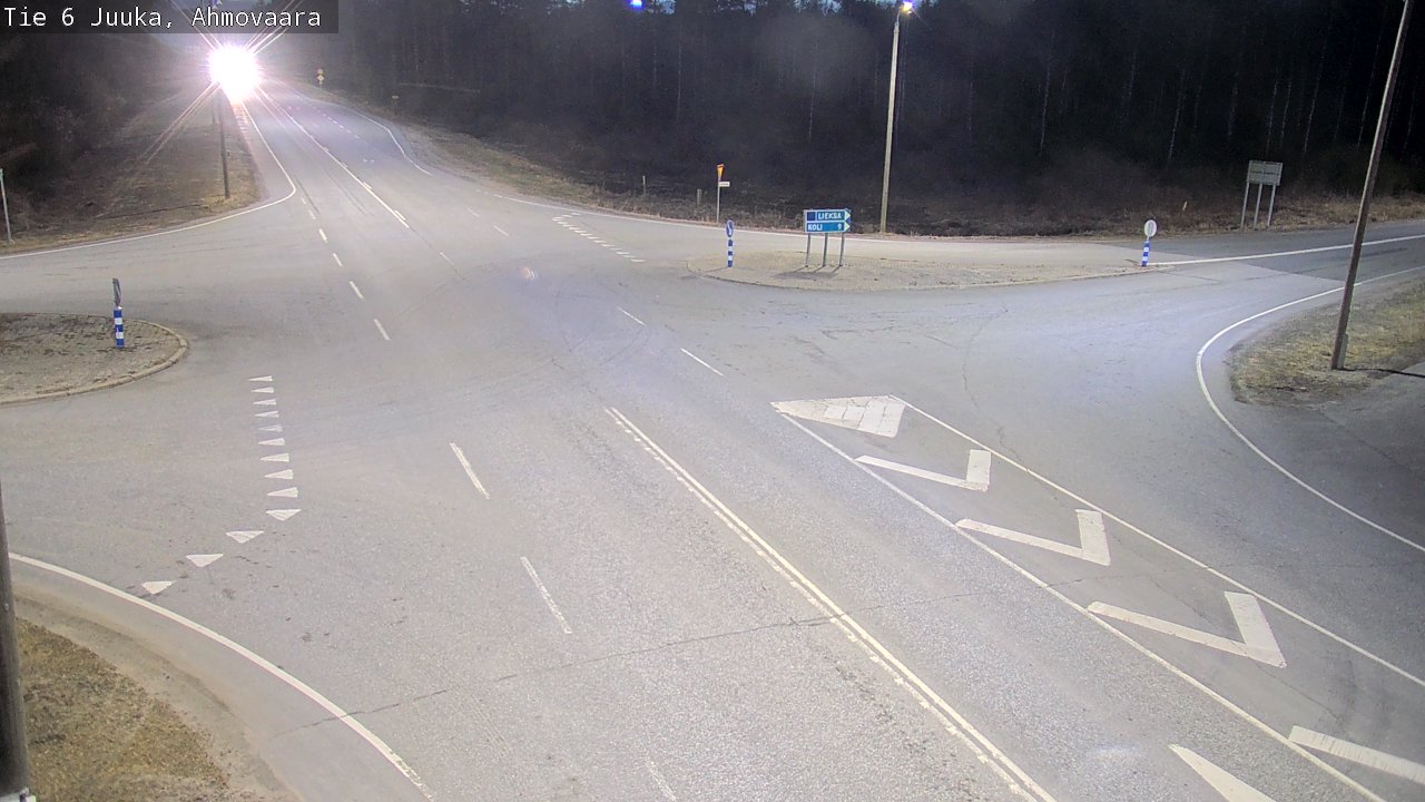 Weather Camera Image Road 6 Juuka, Ahmovaara, Juuka, Pohjois-Karjala