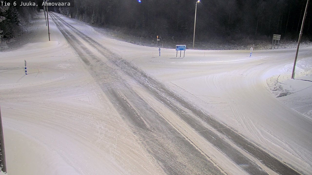 Kelikamerat Kuva Tie 6 Juuka, Ahmovaara, Juuka, Pohjois-Karjala