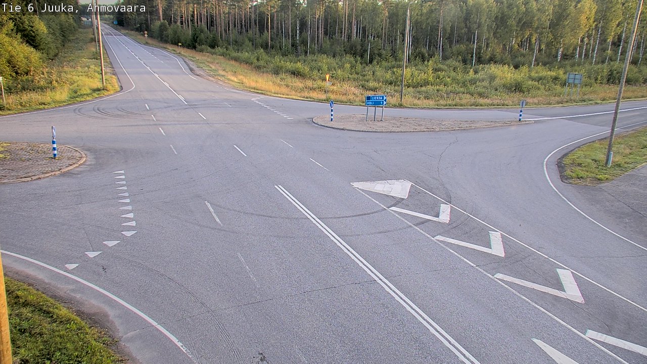 Weather Camera Image Road 6 Juuka, Ahmovaara, Juuka, Pohjois-Karjala