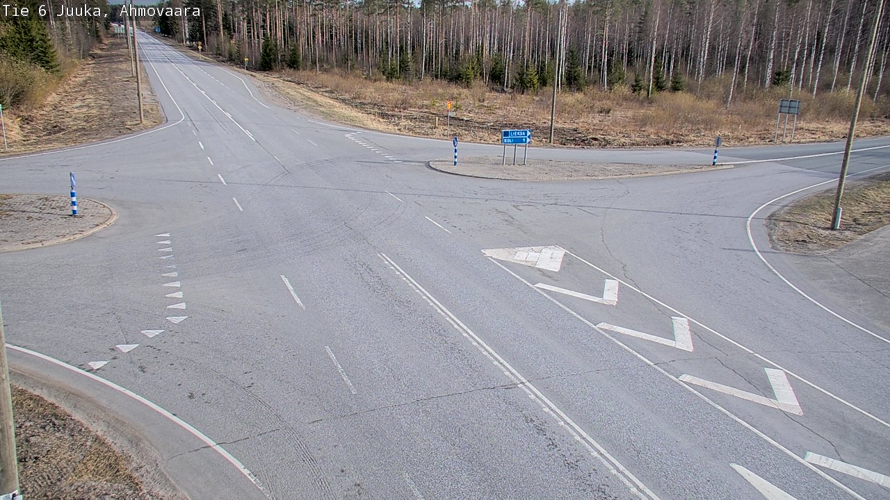 Kelikamerat Kuva Tie 6 Juuka, Ahmovaara, Juuka, Pohjois-Karjala