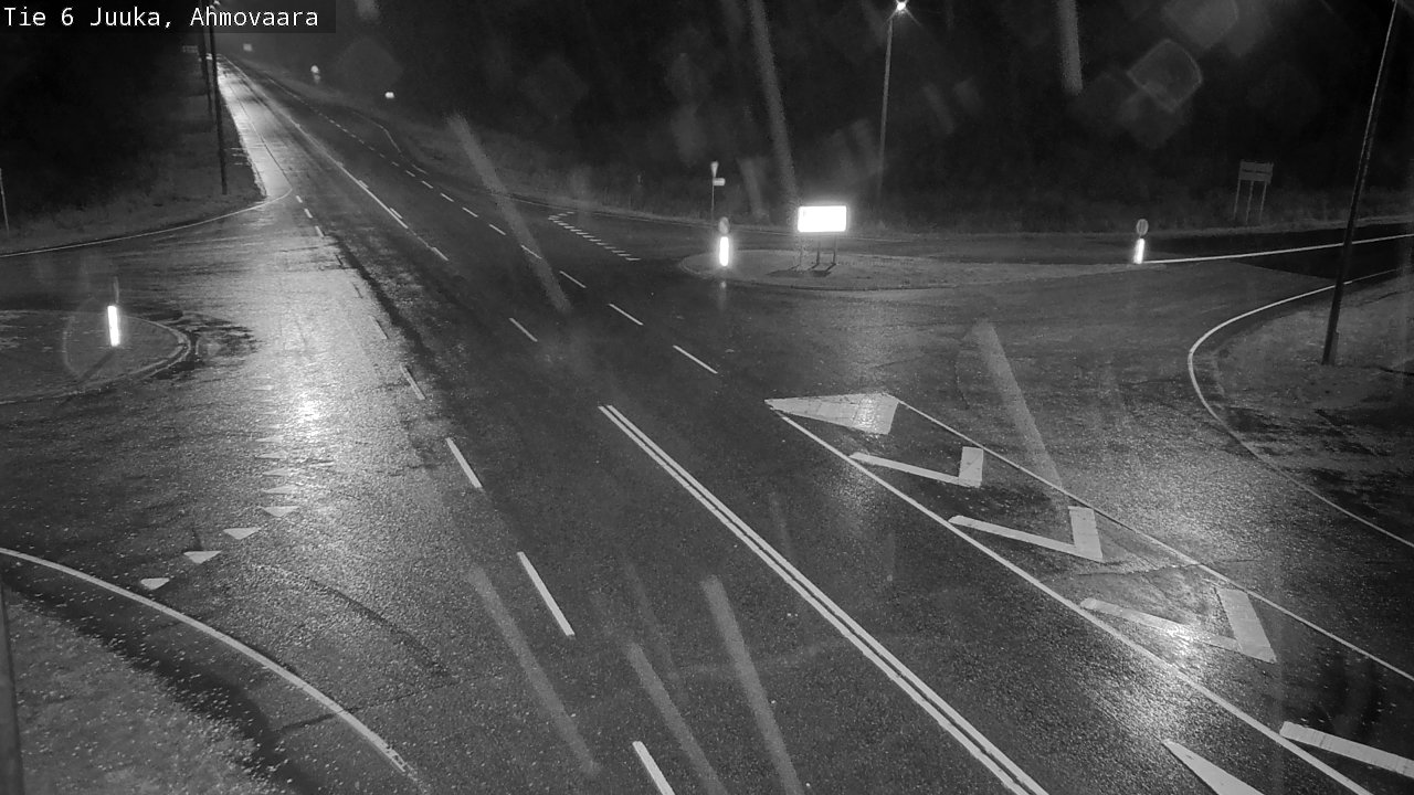 Weather Camera Image Väg 6 Juga, Ahmovaara, Juuka, Pohjois-Karjala