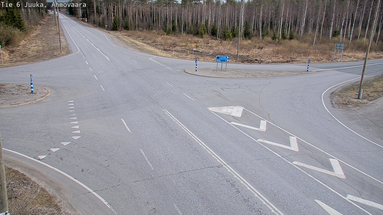 Kelikamerat Kuva Tie 6 Juuka, Ahmovaara, Juuka, Pohjois-Karjala