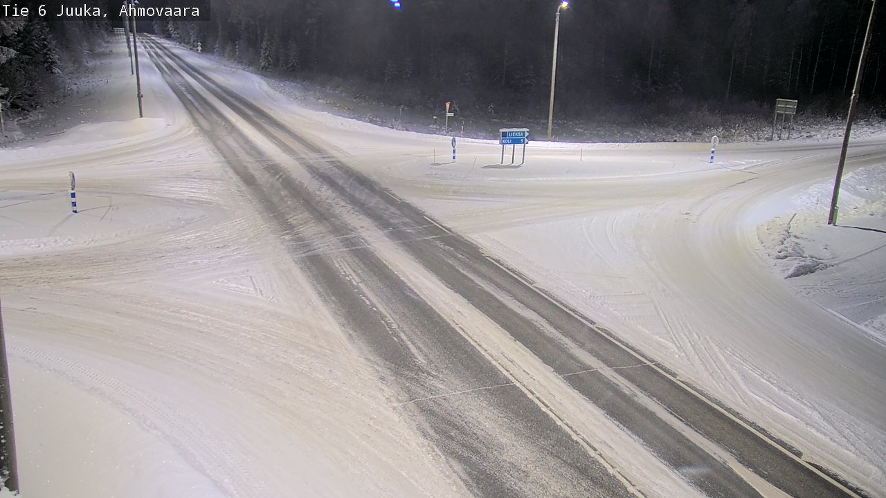 Kelikamerat Kuva Tie 6 Juuka, Ahmovaara, Juuka, Pohjois-Karjala