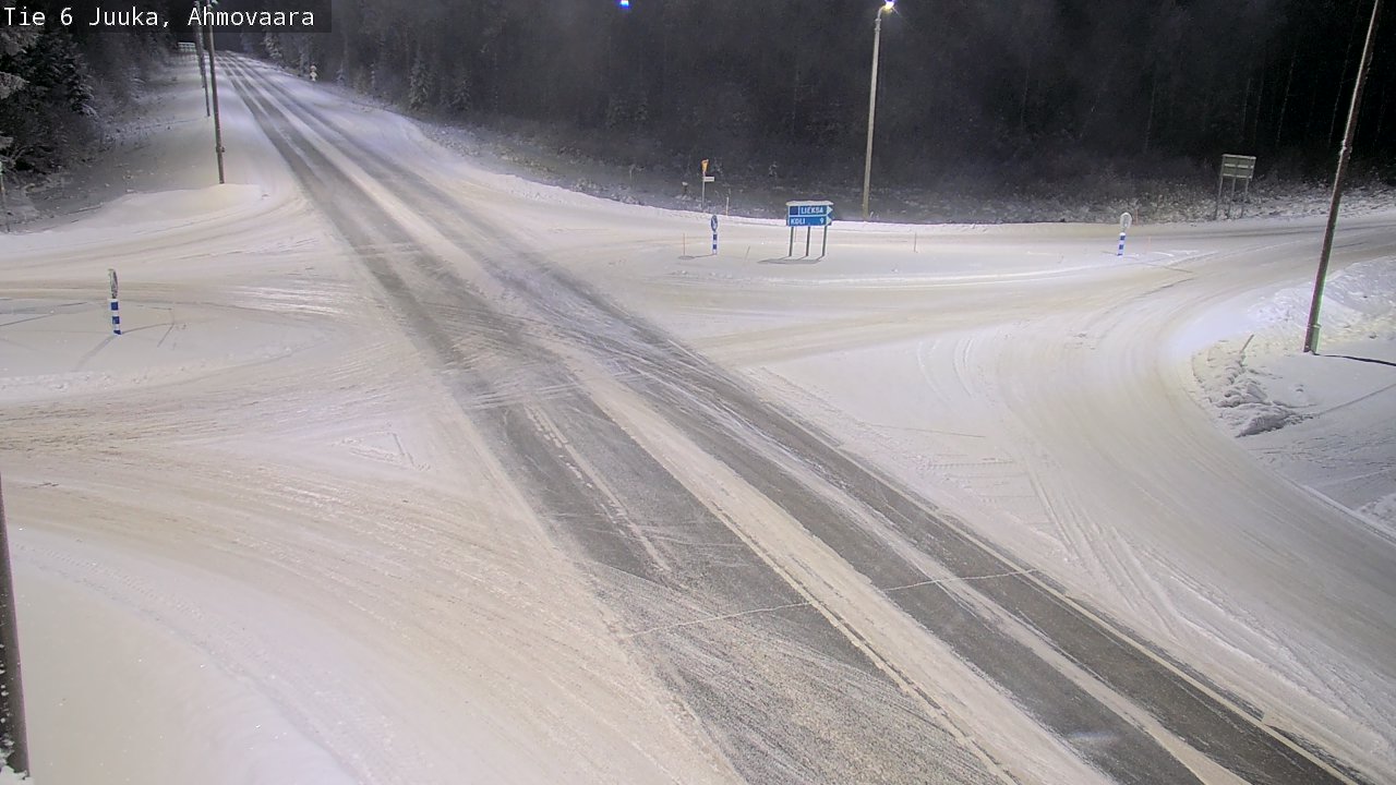 Kelikamerat Kuva Tie 6 Juuka, Ahmovaara, Juuka, Pohjois-Karjala