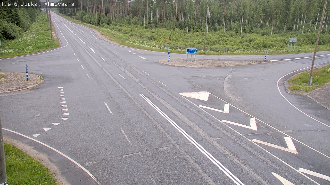 Kelikamerat Kuva Tie 6 Juuka, Ahmovaara, Juuka, Pohjois-Karjala