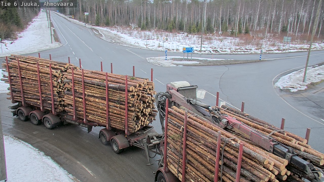 Kelikamerat Kuva Tie 6 Juuka, Ahmovaara, Juuka, Pohjois-Karjala