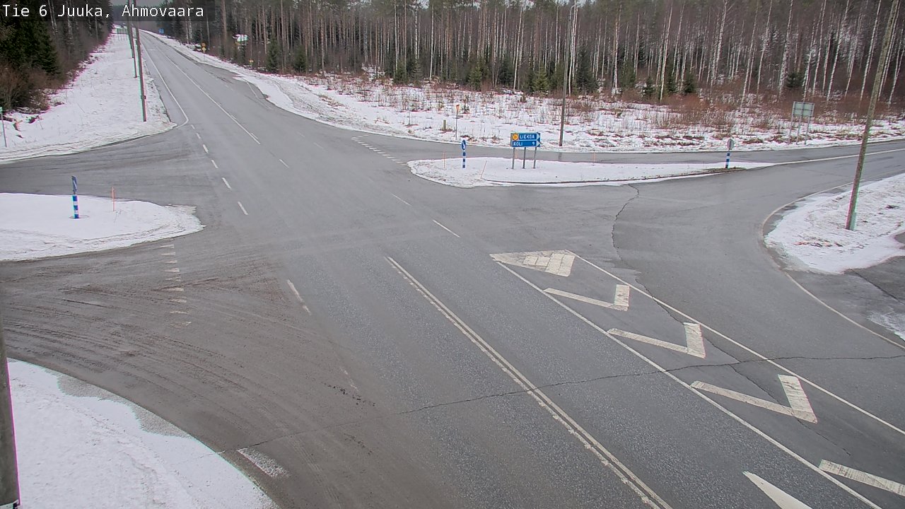 Kelikamerat Kuva Tie 6 Juuka, Ahmovaara, Juuka, Pohjois-Karjala