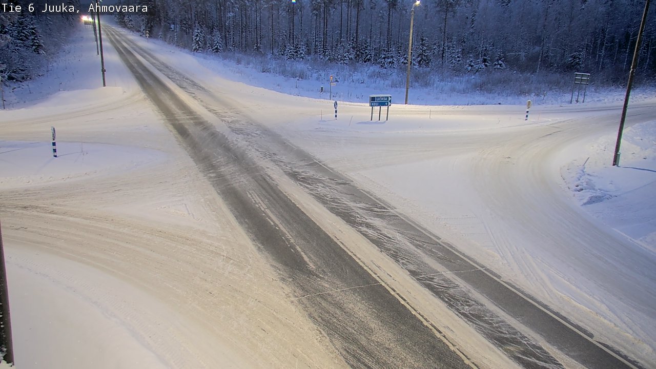 Kelikamerat Kuva Tie 6 Juuka, Ahmovaara, Juuka, Pohjois-Karjala