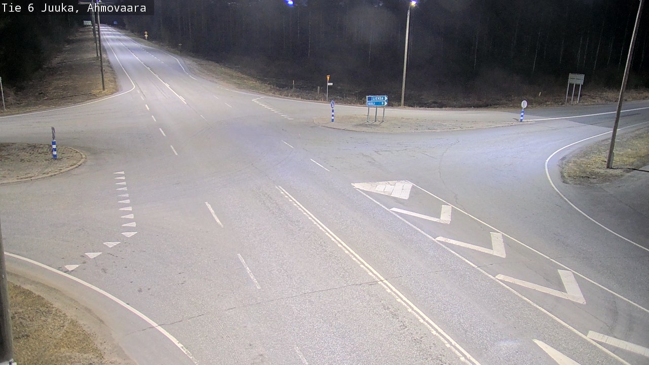 Weather Camera Image Road 6 Juuka, Ahmovaara, Juuka, Pohjois-Karjala