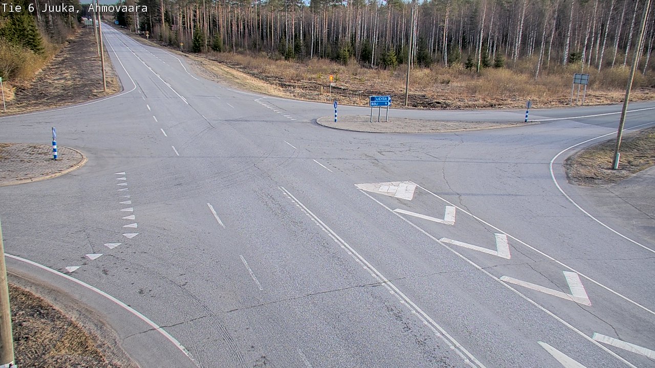 Kelikamerat Kuva Tie 6 Juuka, Ahmovaara, Juuka, Pohjois-Karjala