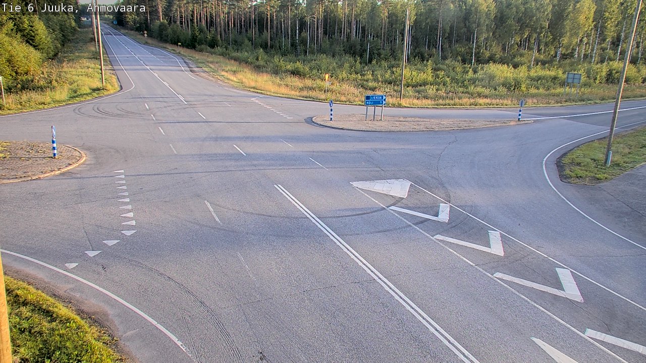 Weather Camera Image Road 6 Juuka, Ahmovaara, Juuka, Pohjois-Karjala