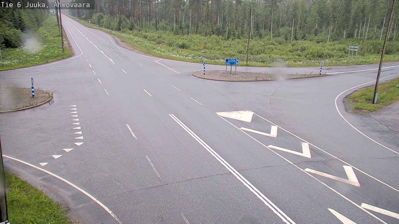 Kelikamerat Kuva Tie 6 Juuka, Ahmovaara, Juuka, Pohjois-Karjala