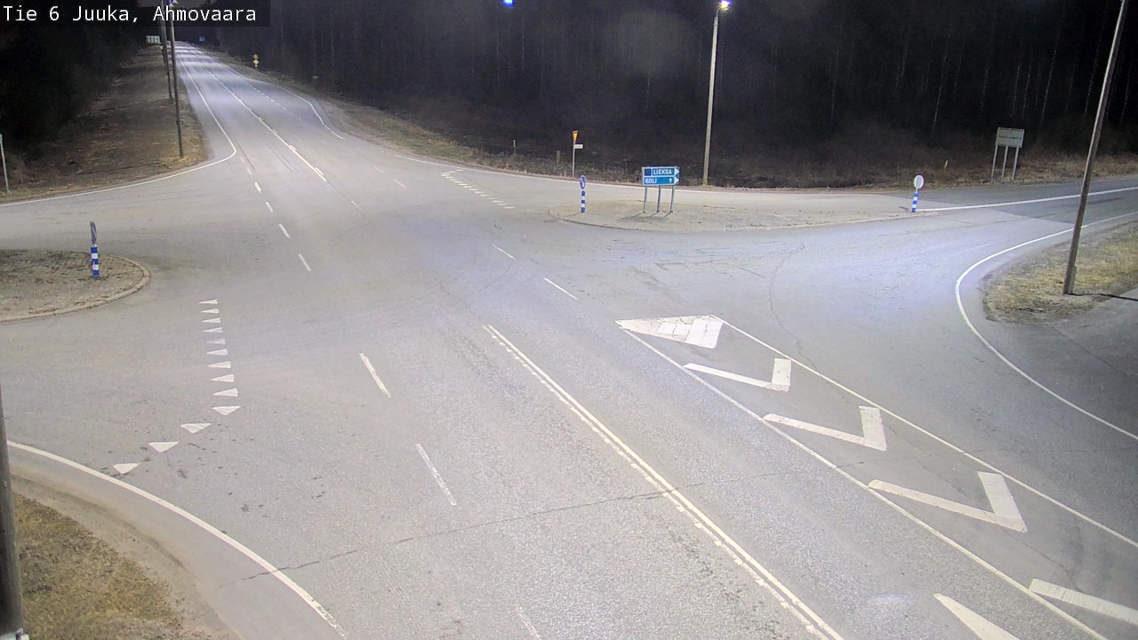Weather Camera Image Road 6 Juuka, Ahmovaara, Juuka, Pohjois-Karjala