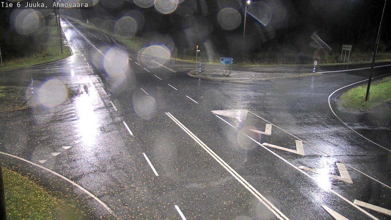 Weather Camera Image Väg 6 Juga, Ahmovaara, Juuka, Pohjois-Karjala