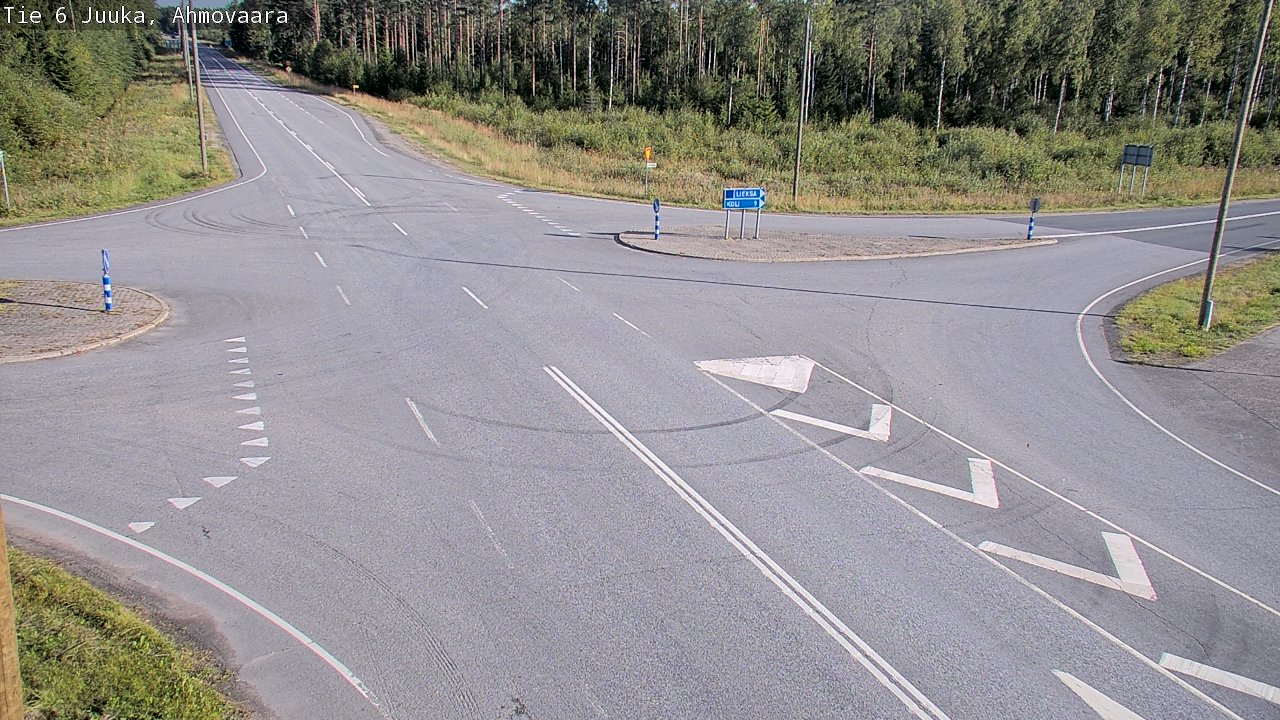 Weather Camera Image Road 6 Juuka, Ahmovaara, Juuka, Pohjois-Karjala