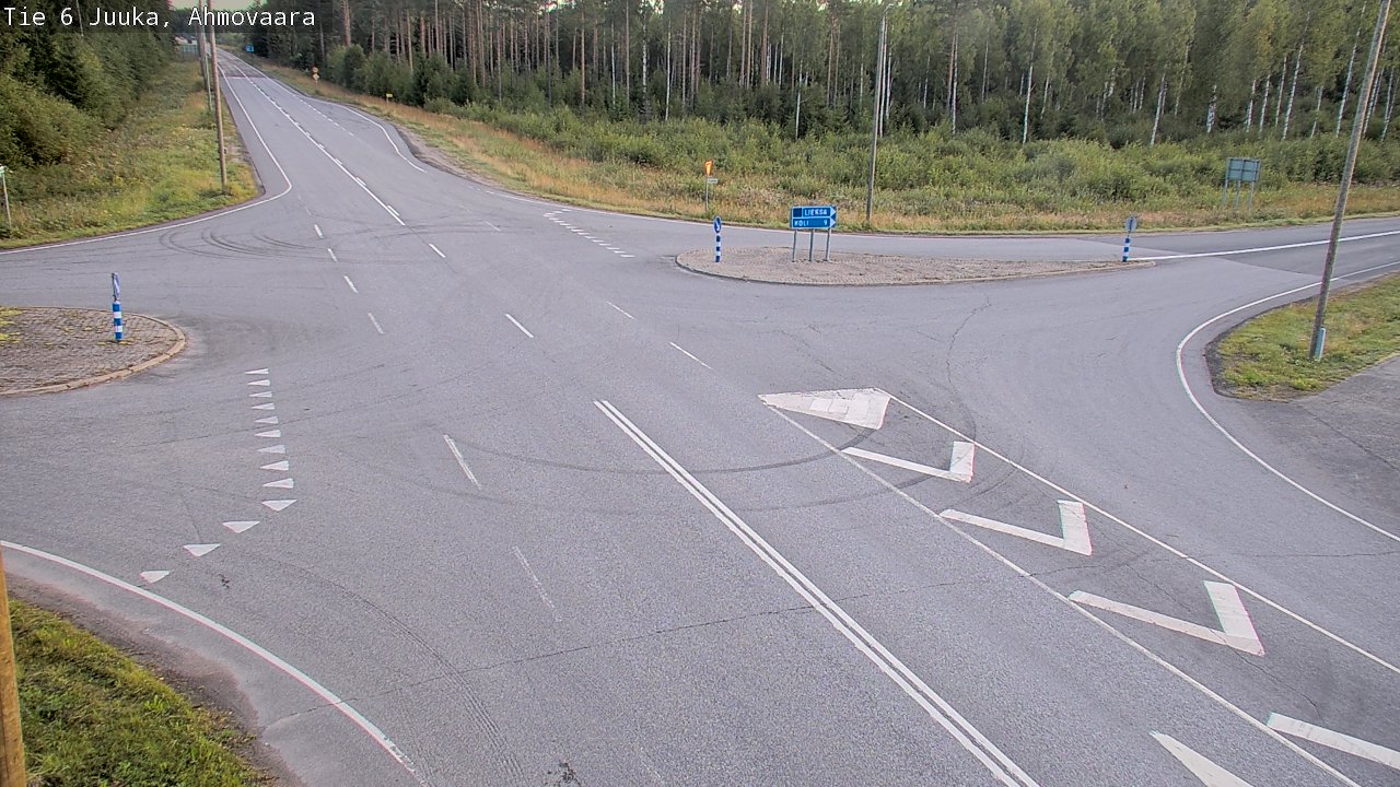 Weather Camera Image Road 6 Juuka, Ahmovaara, Juuka, Pohjois-Karjala